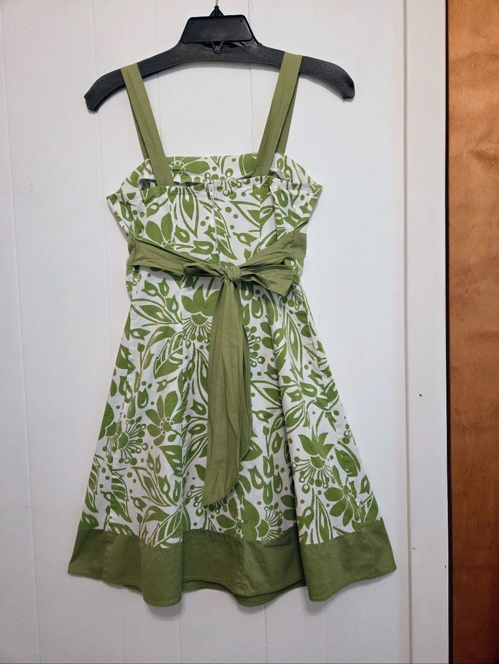 PULSE Green Floral Sundress with Straps - Picture 2 of 3